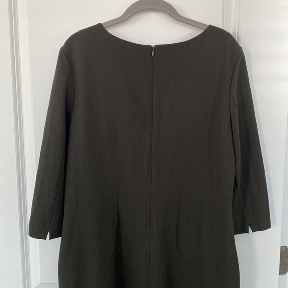 MM. LaFleur Etsuko Dress Dark Green Size 14 - Picture 6 of 7